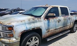 New Chevy Silverado Gets Rusty Wrap