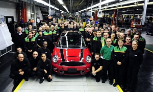 Current Generation MINI Hatch Production Ends at Oxford Plant