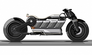 Meet Curtiss Hera, The Goddess of Electric Motorcycles With a V8 Battery