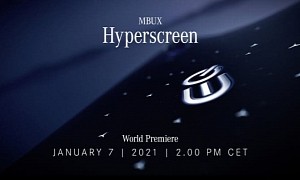 Curved MBUX Hyperscreen Is Mercedes’ Full-Dash UI, Coming to CES