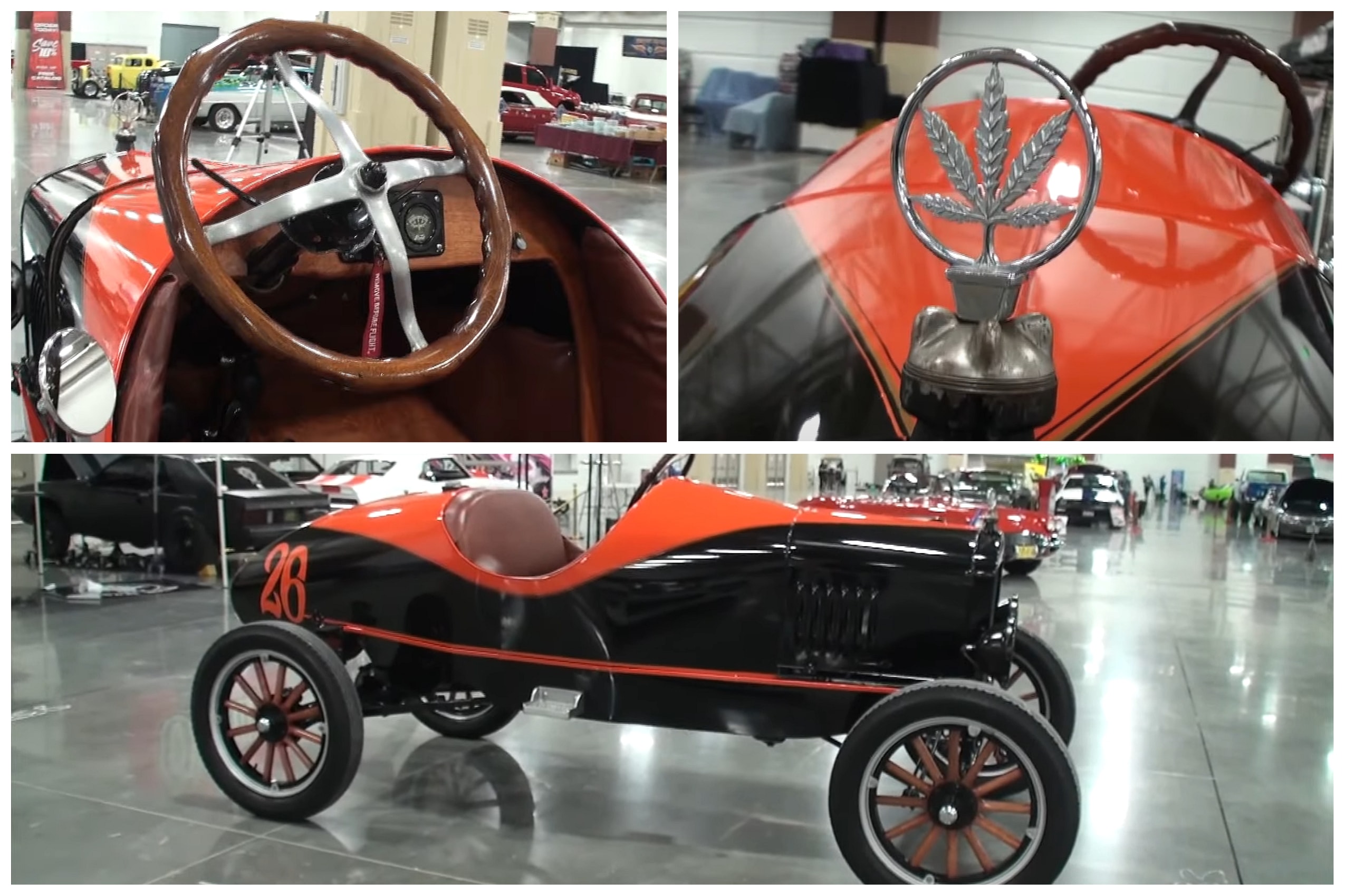Custom 1925 Ford Model T Boattail Looks Like a Rocket on Wheels, Does Only  45 MPH - autoevolution
