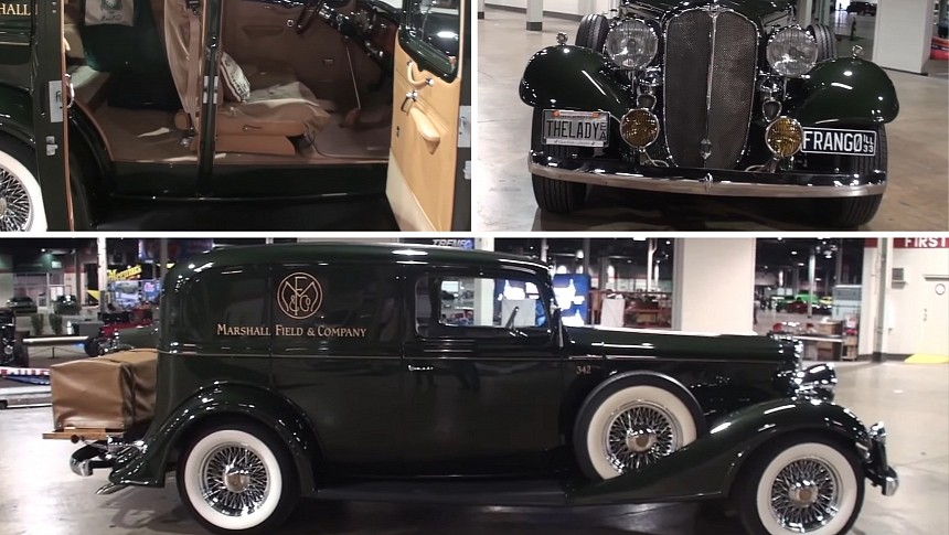 1933 Buick custom delivery van
