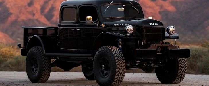 Custom 1949 Dodge Power Wagon getting auctioned off