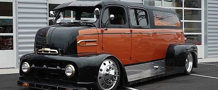 Custom 1951 Ford Coe Is Snowpiercer For The Road Autoevolution