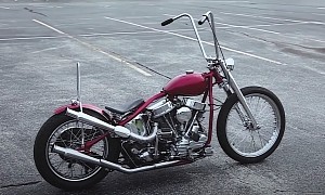 Custom 1962 Harley-Davidson Panhead Chopper Is All Garage Work