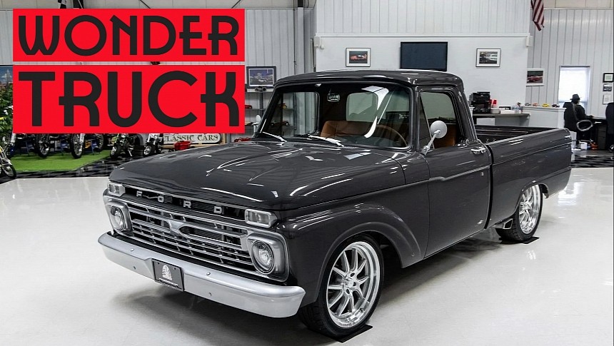 Custom 1966 Ford F-100 getting auctioned off