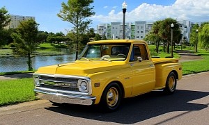 Custom 1969 Chevy C10 Could Make Tweety Feel It's the Golden Age All Over Again