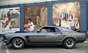 Custom 1969 Ford Mustang Has Visual Nods to the Boss 302 and Mach 1