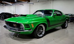 Custom 1970 Ford Mustang Fastback Boss 427 Is a Fully Restored Savage Beast, Costs $130k