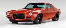 Custom 1971 Chevrolet Camaro “Infrared” Mixes 454 LSX V8 Surprise With Killer Looks