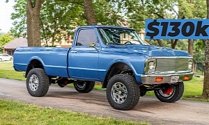 Custom 1971 Chevrolet K20 Pickup Is a V8-Powered Work of Art, Took Over 10 Years to Build