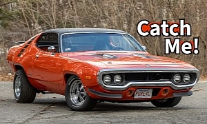 Custom 1972 Plymouth Road Runner Ditches Factory 340 Engine for All-Time Great V8
