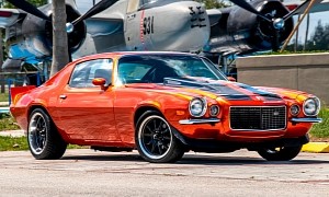 Custom 1973 Chevy Camaro Comes Out of Hiding in Florida, Will Be Auctioned at No Reserve