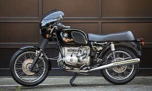 Custom 1974 BMW R75/6 Heads to the Adoption Center With Extra Oomph on Tap