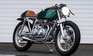 Custom 1975 Honda CB400F Cafe Racer Is So Handsome It’ll Make You Green With Envy