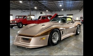 Custom 1979 Chevy Corvette Forgets to Get Rid of Its Nasty Secret Under the Hood