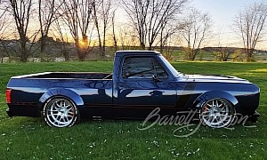 Custom 1983 Dodge Pickup Packs Extreme Gear, Comes With a Warning