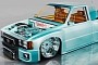 Custom 1983 Toyota Hilux ‘Longbody’ Is Perpetually Fit for a Turquoise LS Summer