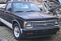 Custom 1986 Chevy S10 Sports Mysterious Engine Under the Hood, for Sale for Cheap