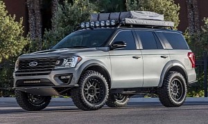 Custom 2018 Ford Expedition Is a Rear-Wheel-Drive Terrain Conquering Hauler