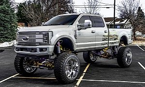 Custom 2018 Ford F-350 Is a High-Riding Road King