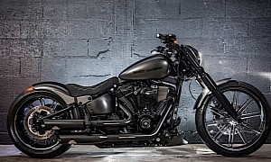 Custom 2018 Harley-Davidson Breakout Is “A Union of Dark Colors”