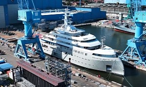 Custom $350 Million Superyacht Icecap, Lurssen’s Most Secretive Project, Breaks Cover