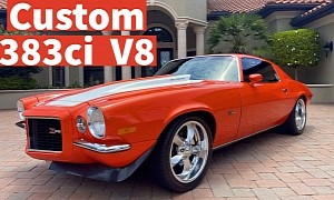 Custom 383ci-Powered 1973 Chevrolet Camaro Might Be the Best You'll Ever See