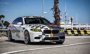 Custom Akrapovic BMW M5 Is Ready for the 2014 goldRush Rally