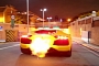 Custom Aventador Shoots Huge Exhaust Flames