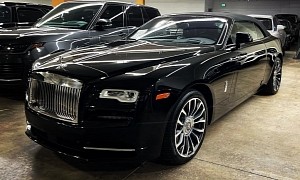 Custom Black-on-Black Rolls-Royce Dawn Looks Ready to Meet Nelly's Every Wish