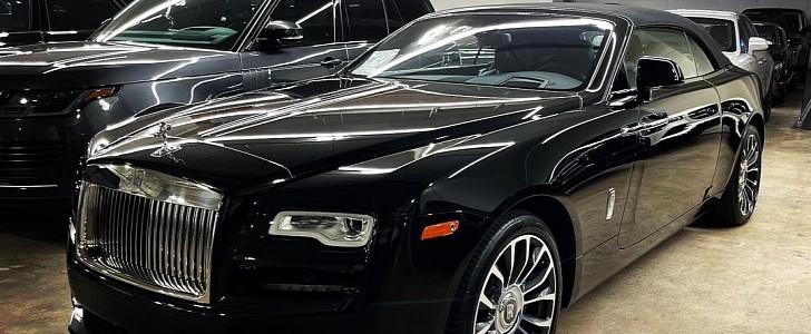 Bespoke Black-on-Black Rolls-Royce Dawn prepared for Nelly by Champion Motoring