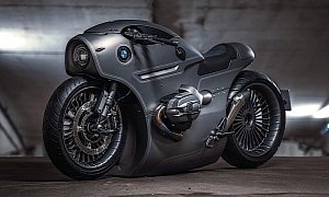 Custom BMW R nineT Is a Two-Wheeled Lost in Space Robot