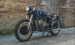 Custom BMW R50 Blue Baron Showcases Antique DNA Infused With a Modern Twist