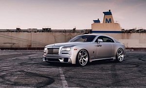 Custom-Bodied Rolls-Royce Wraith on Brixton Forged Wheels Looks The Part
