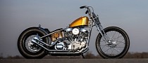Custom-Built Harley Panhead Bobber Has S&S Power and Hardtail Framework of Antique Origin