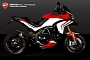 Custom Ducati Multistrada Tricolore by Motovation Looking Awesome