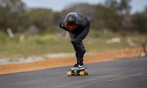 Custom Electric Skateboard Hits 82 Miles per Hour, Breaks World Record