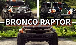 Custom Ford Bronco Raptor Wants To Live Free, Gets New Trekking Shoes