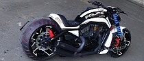 Custom Harley-Davidson 300 Razor Is Not Your Regular LA Police Department BMW