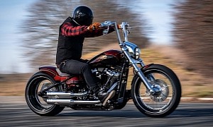 Custom Harley-Davidson Blends Modern Cruiser Muscle with Classic Visual Cues
