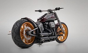 Custom Harley-Davidson Breakout Is a Two-Wheeled Lamborghini Aventador, Has Improper Name