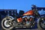 Custom Harley-Davidson Crossbones Baptized Frisco Bobber