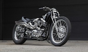 Custom Harley-Davidson FLH 1200 Bobber Is a Matter of Fine Metalwork and Classy Looks