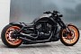 Custom Harley-Davidson Geo 280 Is a Simple Beauty in Orange and Black