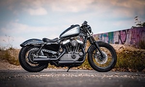 Custom Harley-Davidson Nightster for a Guy Named Harley Looks Metal Cold