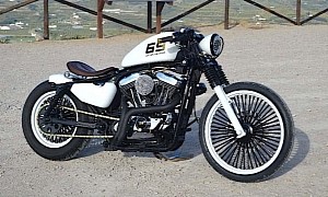 Custom Harley-Davidson Sportster's Sixty-Nine Name Is Exactly as Vulgar as You Think