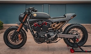 Custom Harley-Davidson Sportster Street Tracker Looks Fantastic, Handles Just as Well