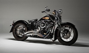 Custom Harley-Davidson Springer Softail Dials Chic Old-School Aesthetics to Eleven