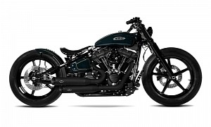 Custom Harley-Davidson Street Bob Looks Heavenly, Is Almost Too Perfect to Be Ridden